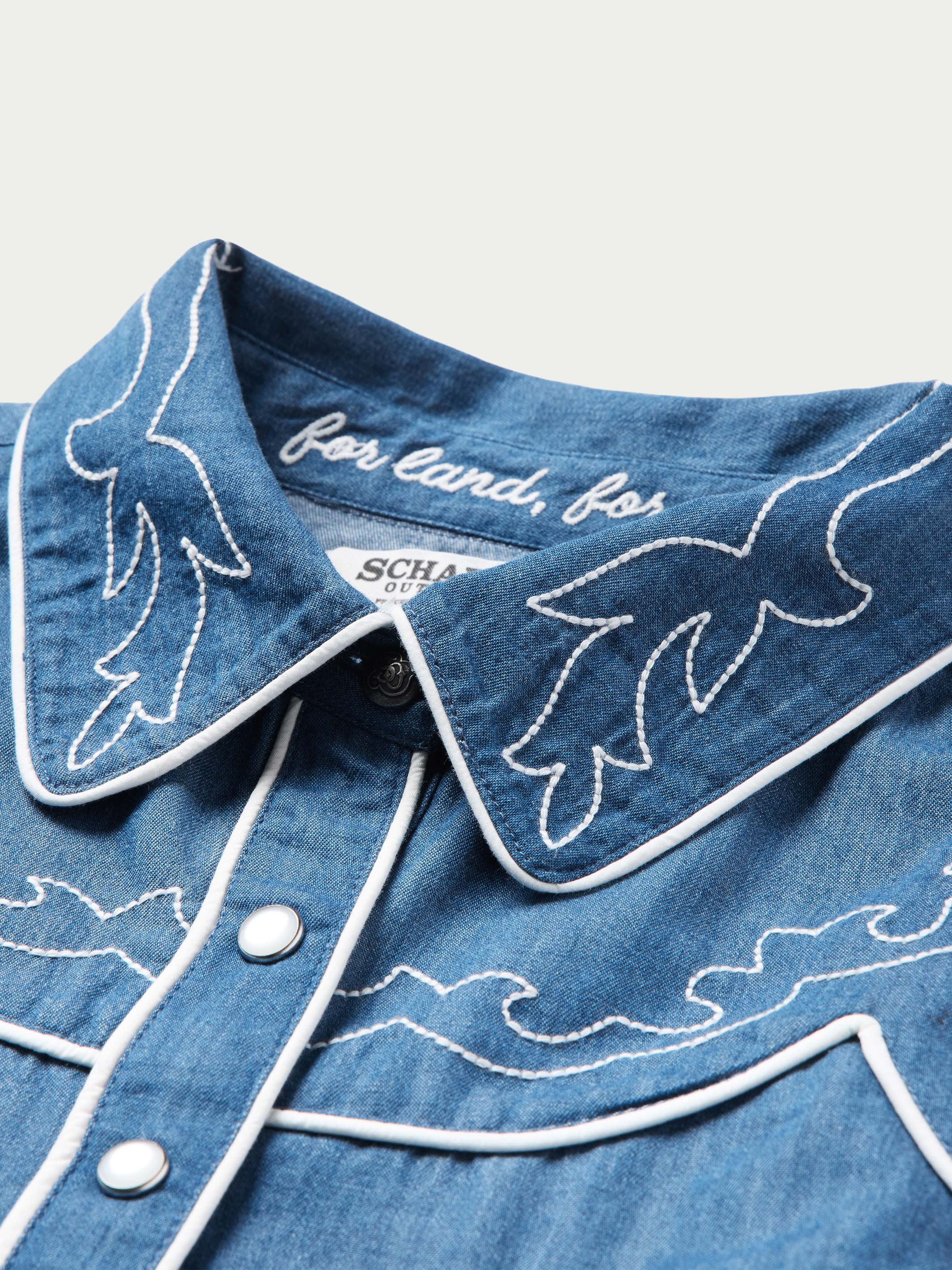 Women's Embroidered Dale Shirt - Image 12