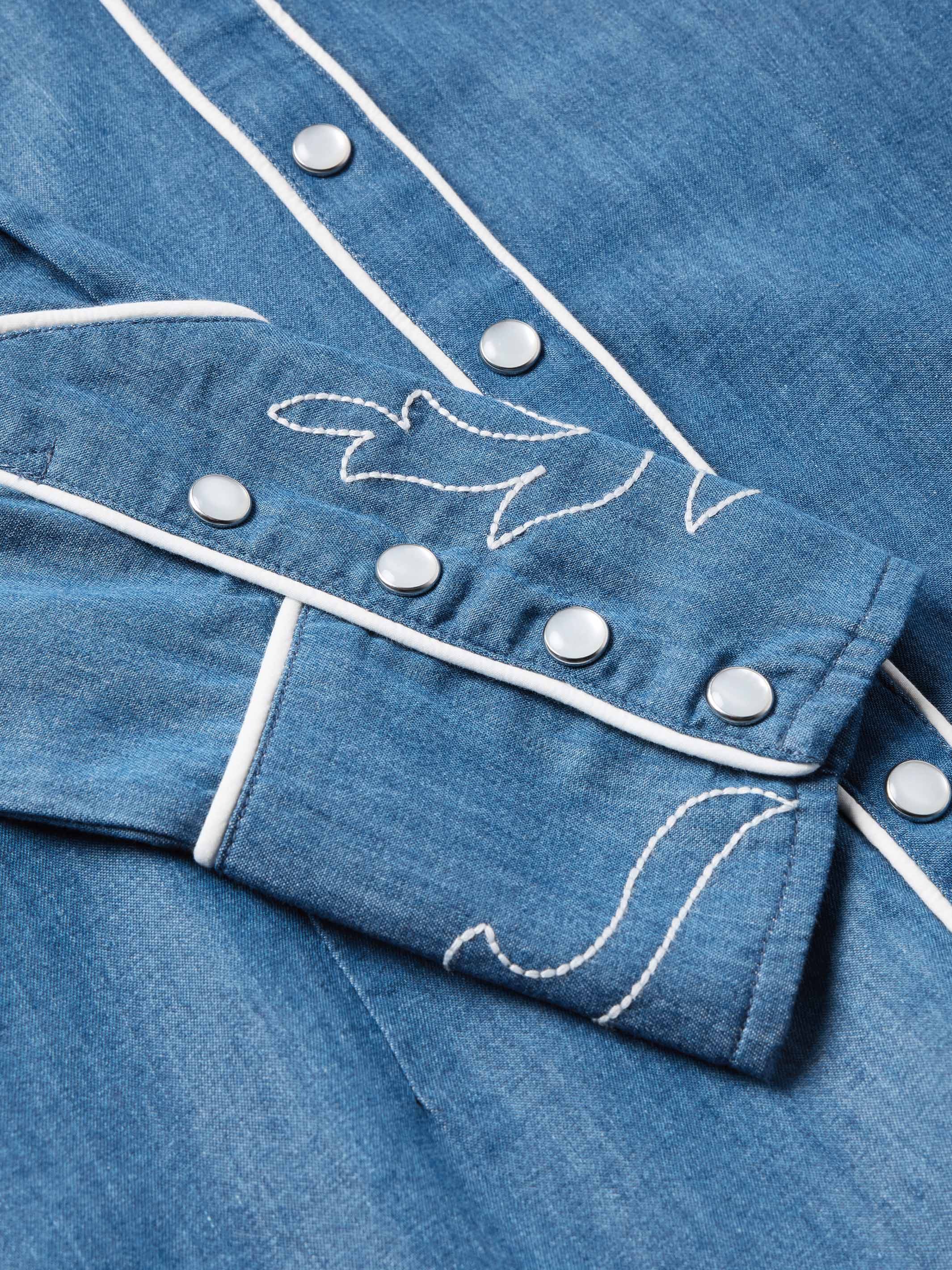 Women's Embroidered Dale Shirt - Image 13