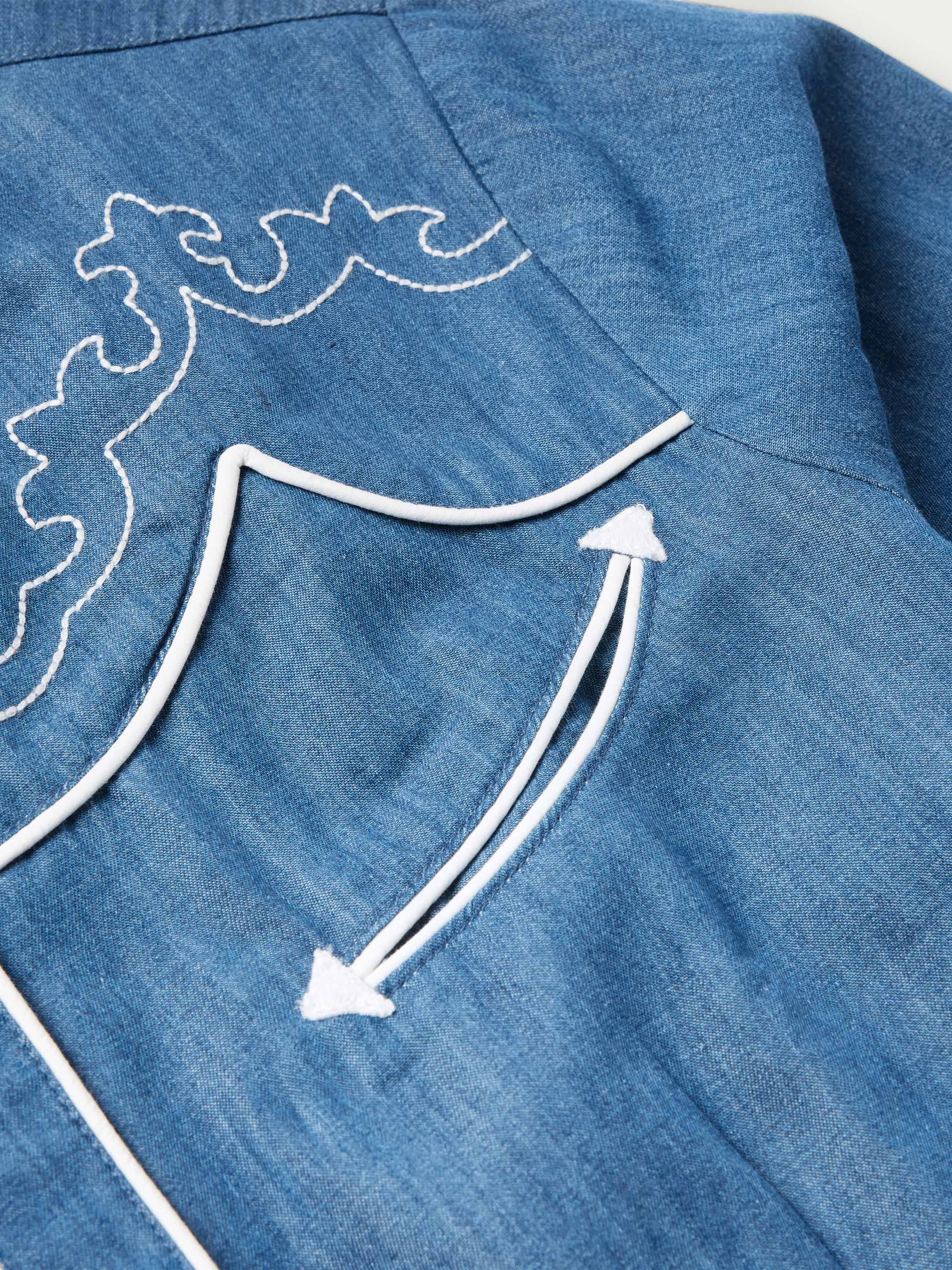 Women's Embroidered Dale Shirt - Image 14