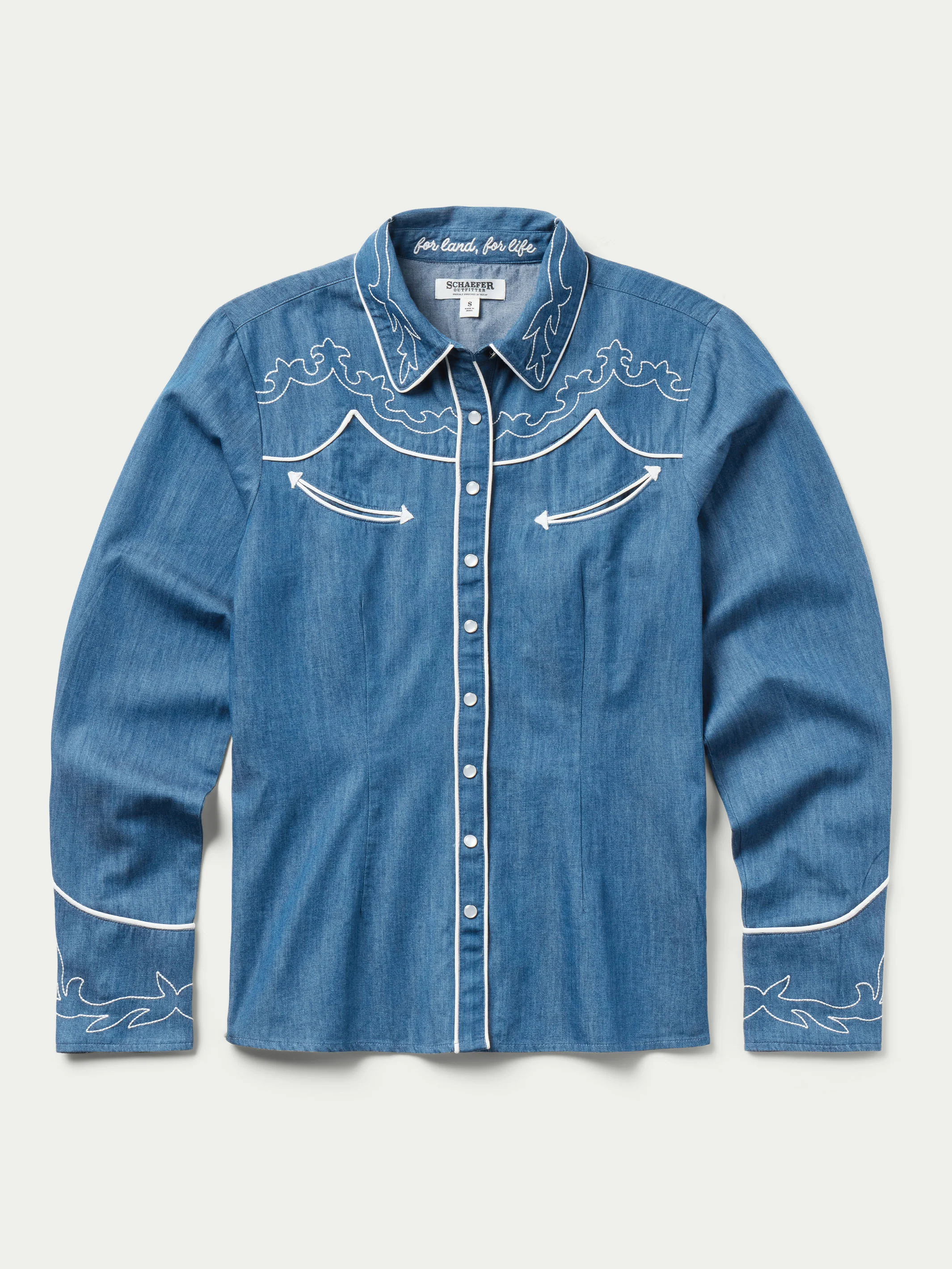 Women's Embroidered Dale Shirt - Image 2