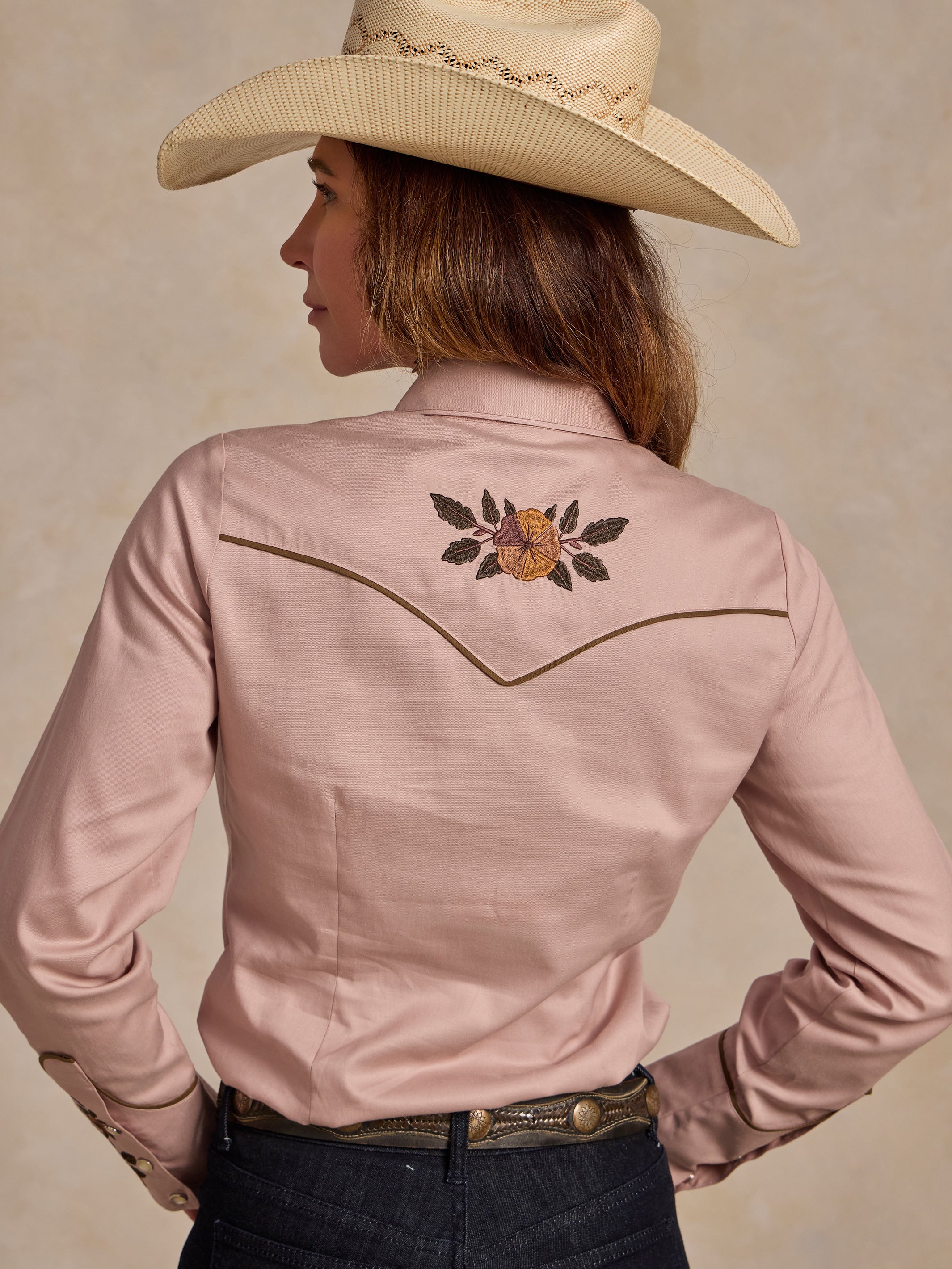 Women's Embroidered Snap Shirt - Image 13
