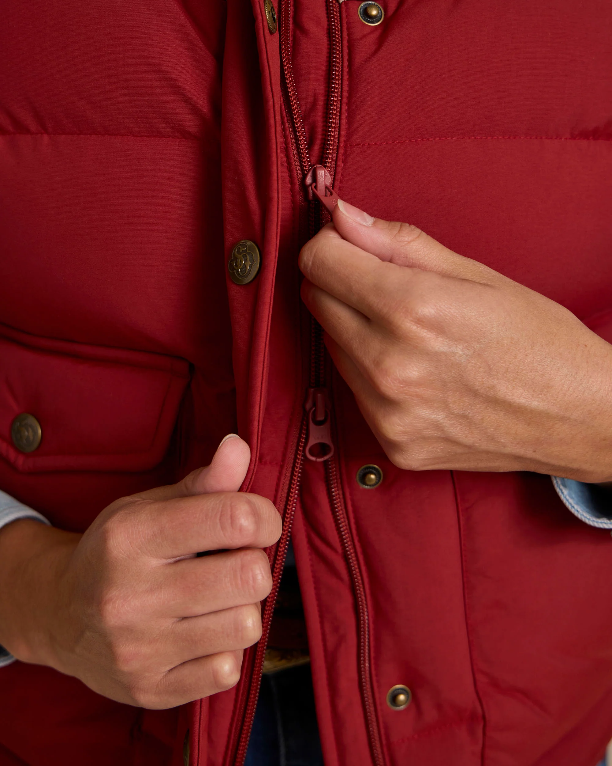 Women's Helena Down Vest - Image 13