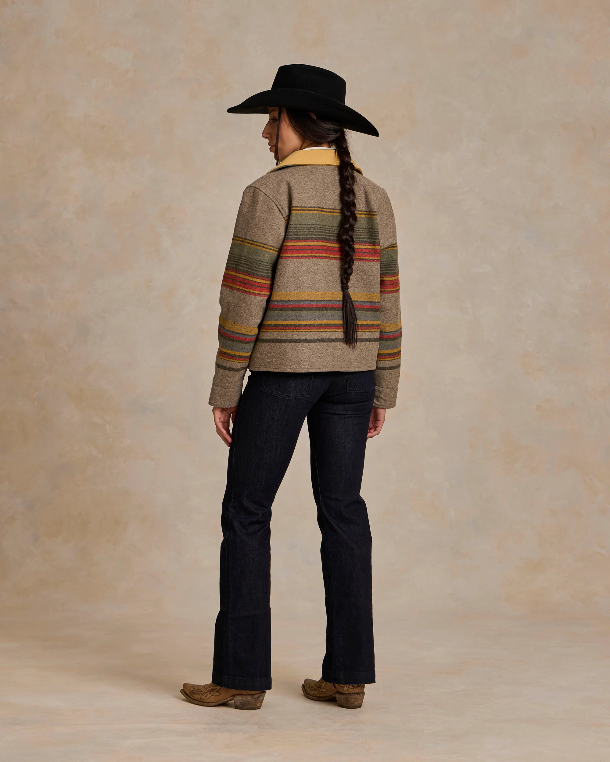Women's Las Cruces Jacket With Leather Collar - Image 17