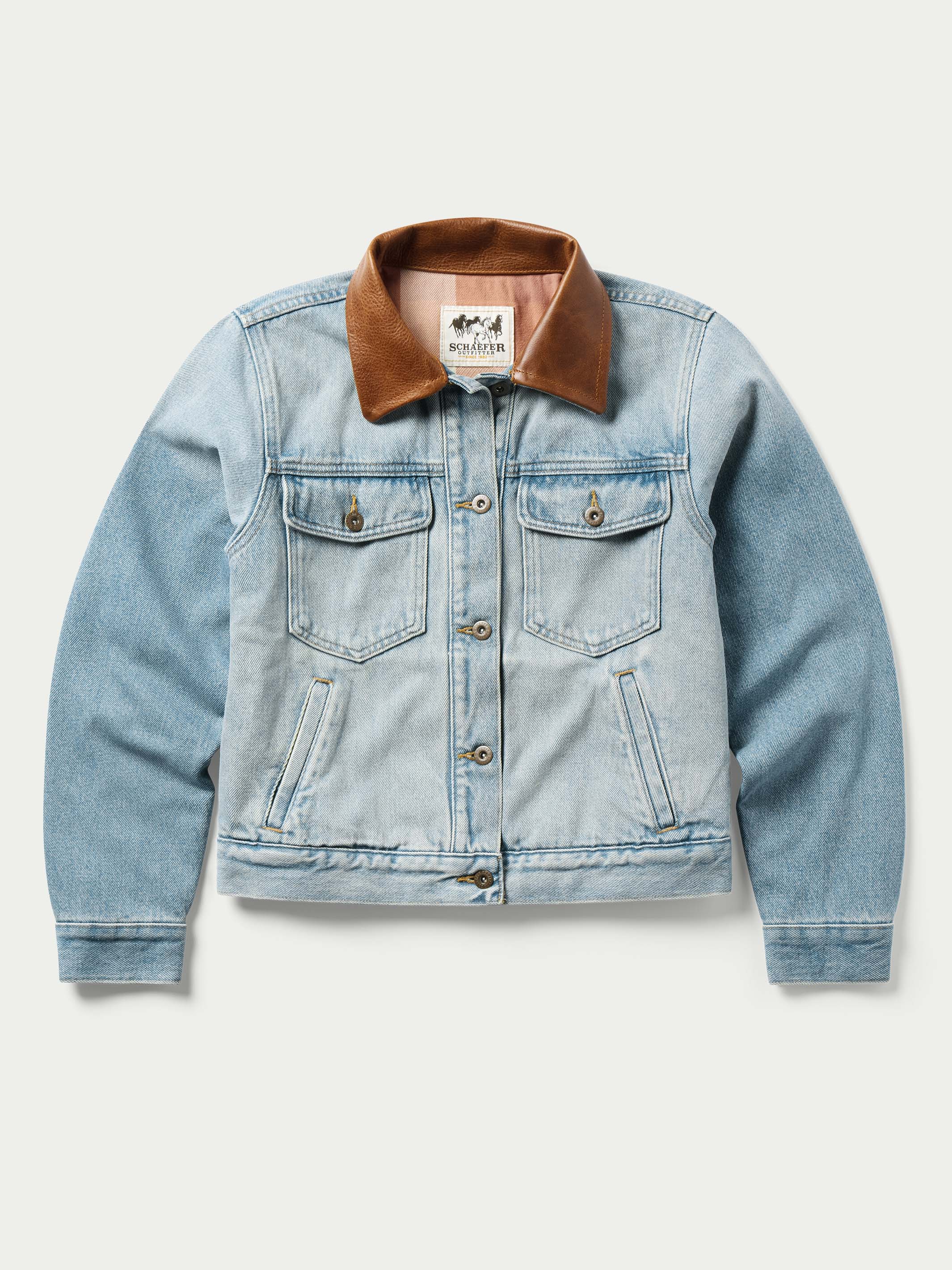 Women's Legend Denim Jacket with Flannel Lining - Image 4