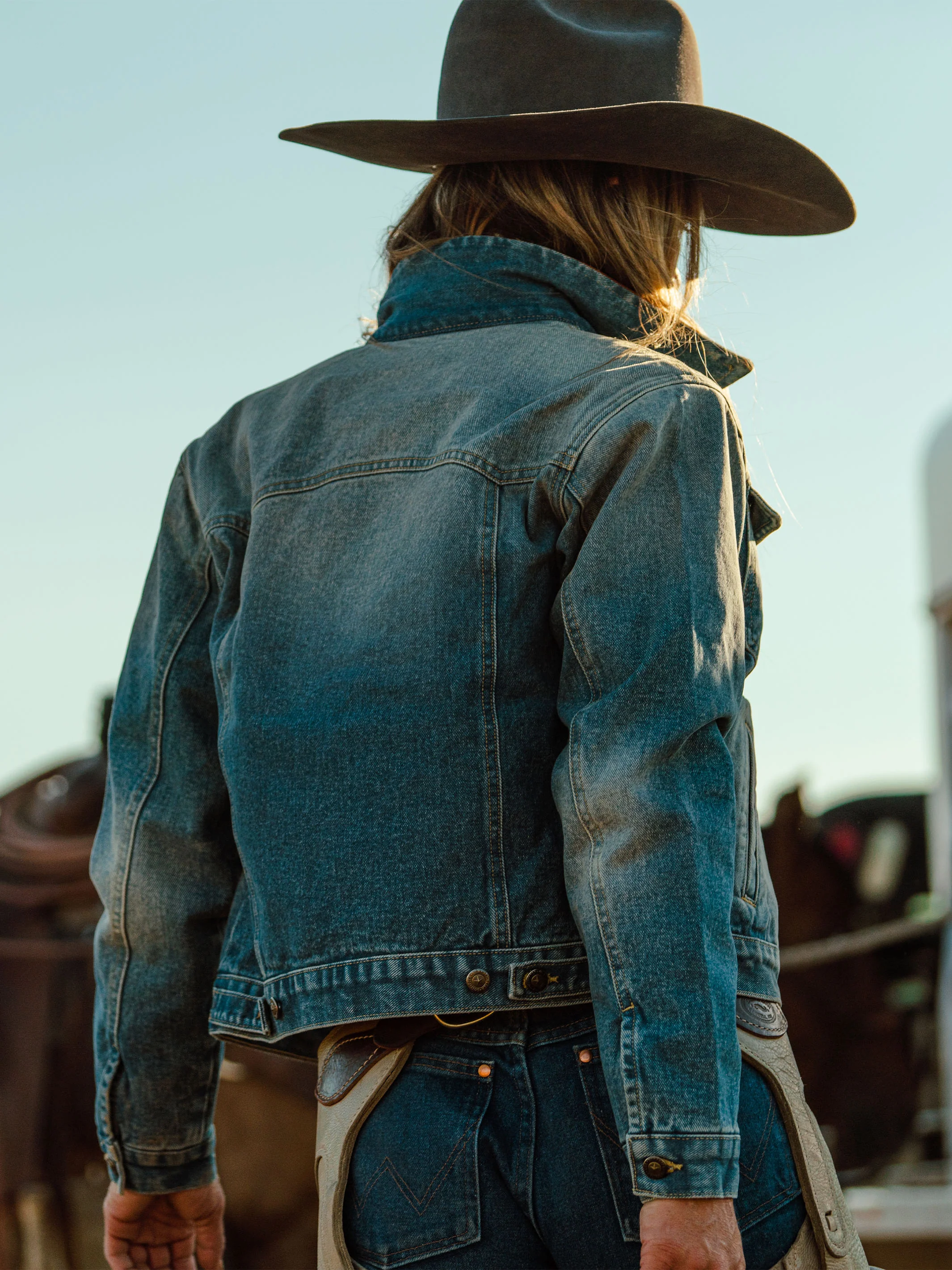 Women's Legend Denim Jacket with Flannel Lining - Image 5