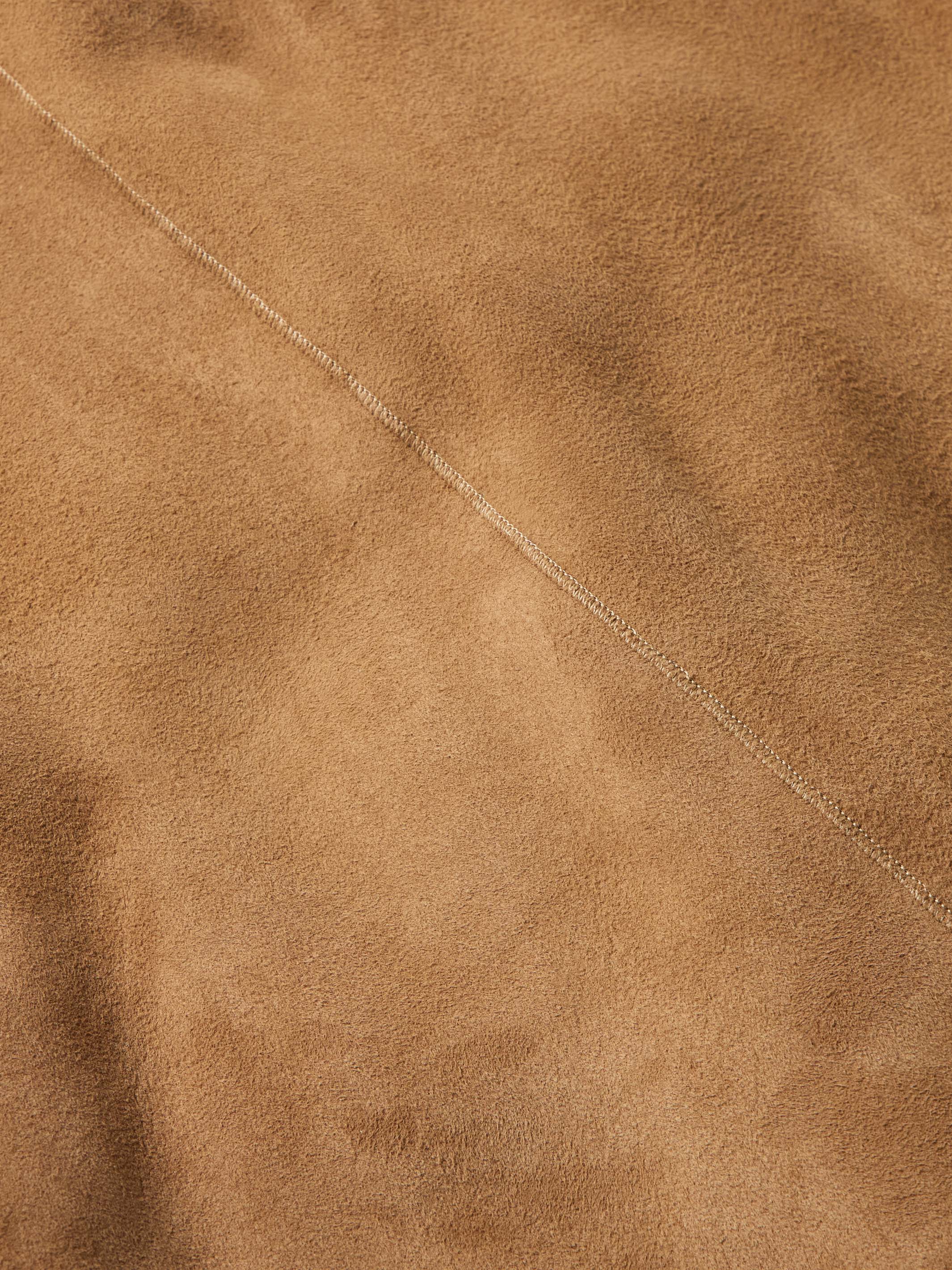 Women's Long Shearling Coat - Image 16