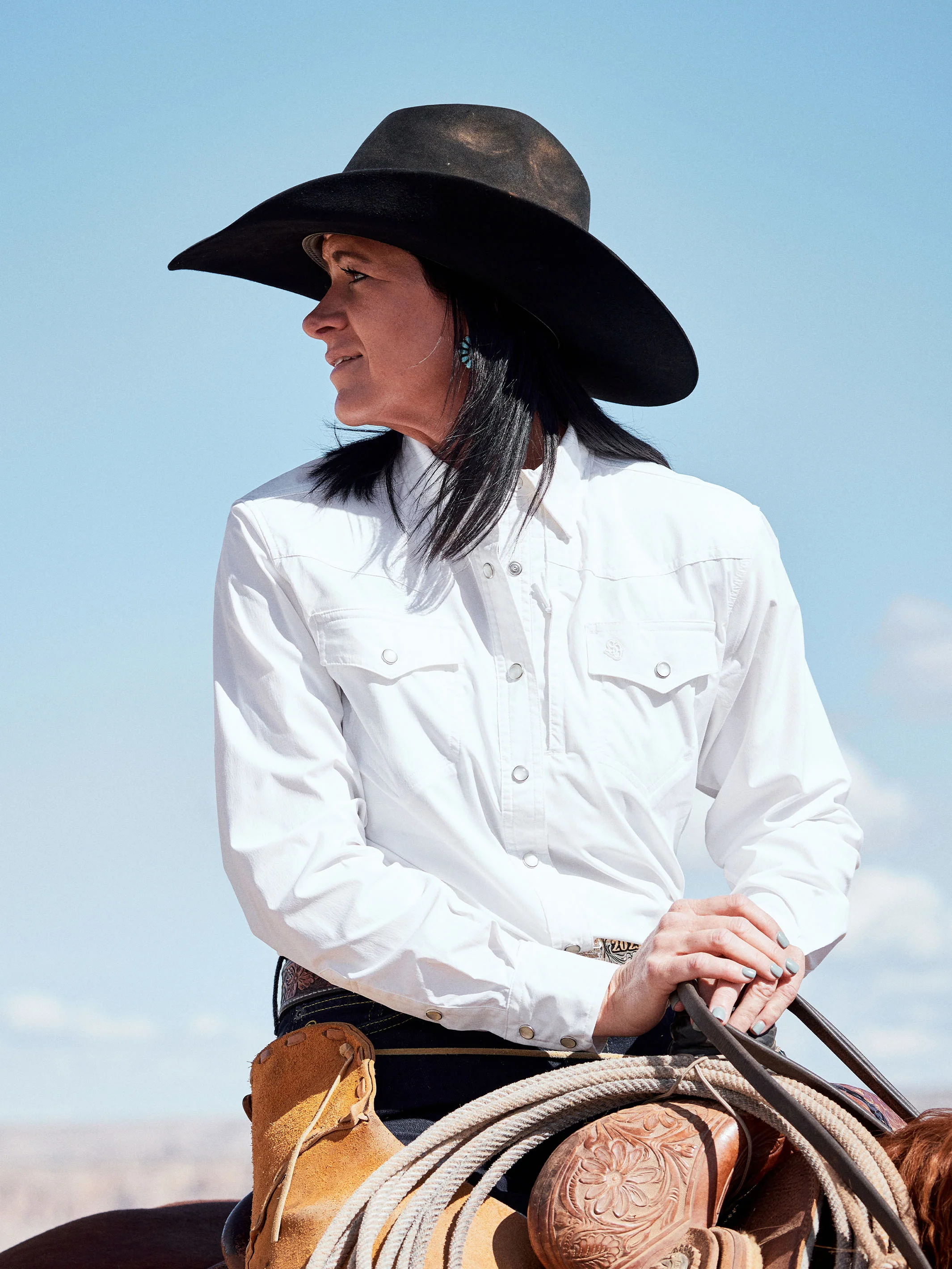 Women's RangeTek Western Guide Snap Shirt - Image 4