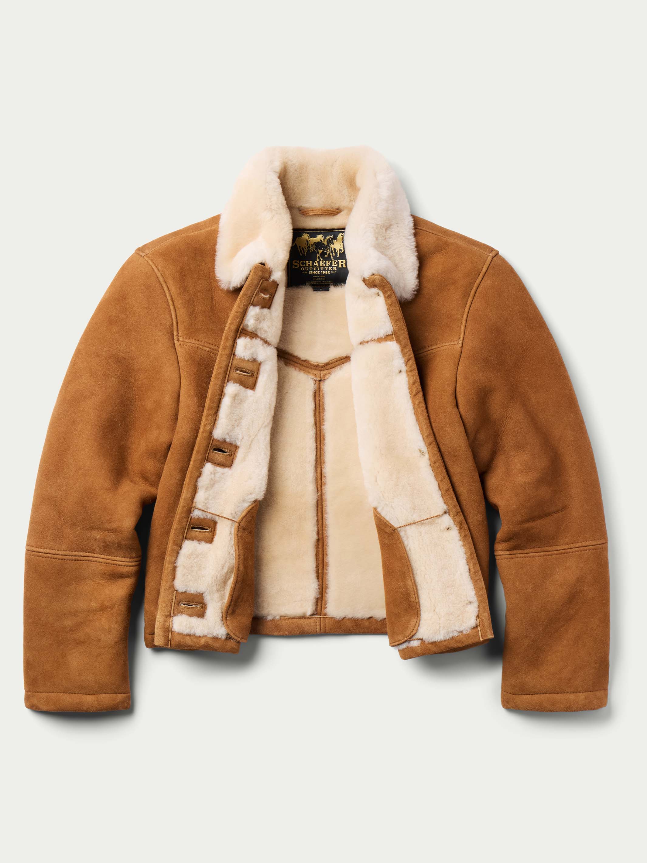 Women's Shearling Jacket - Image 17