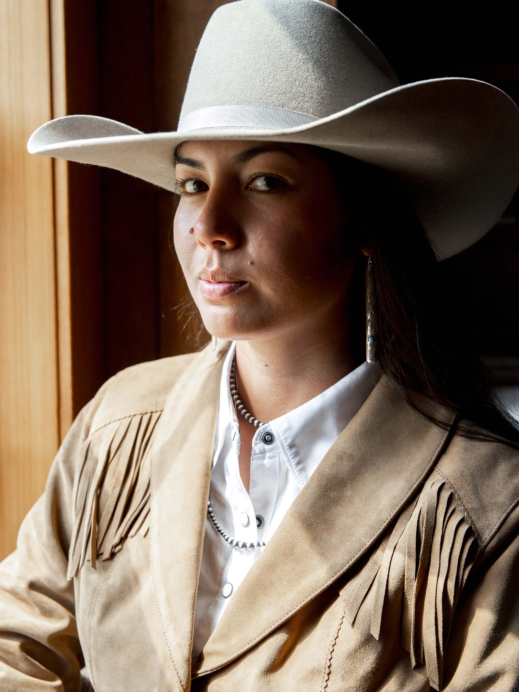 Women's Suede Fringe Jacket - Image 12
