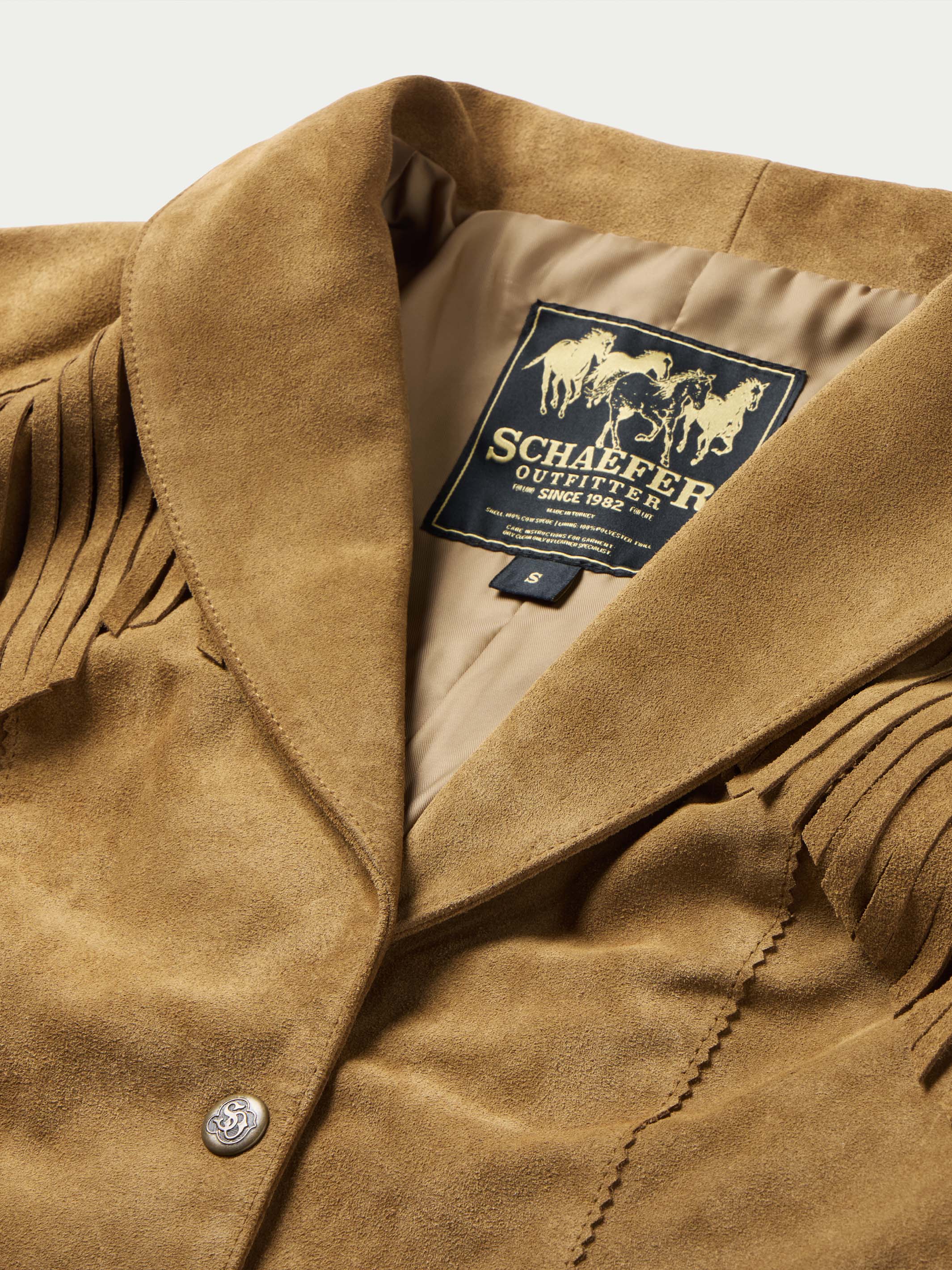 Women's Suede Fringe Jacket - Image 16