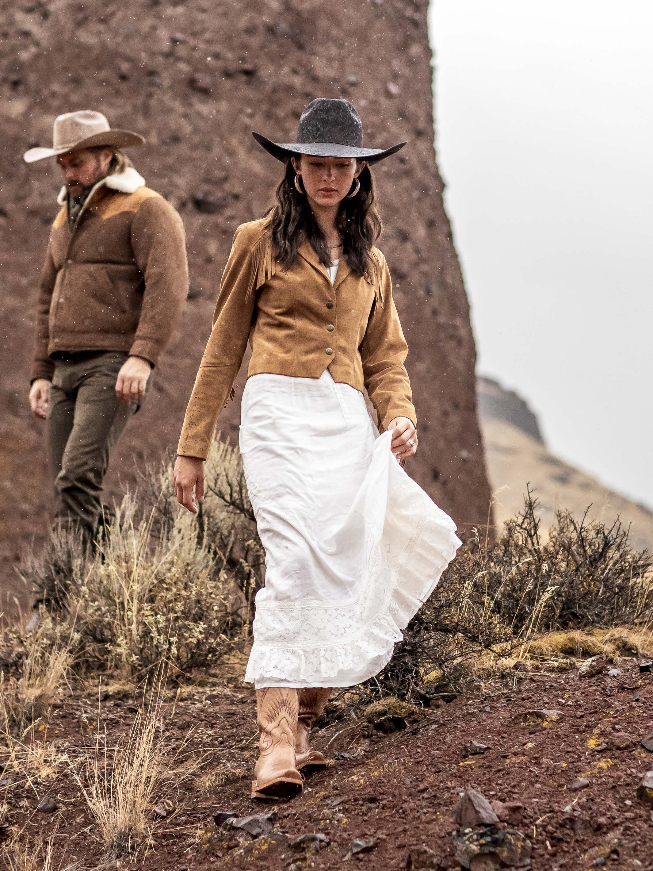 Women's Suede Fringe Jacket - Image 7