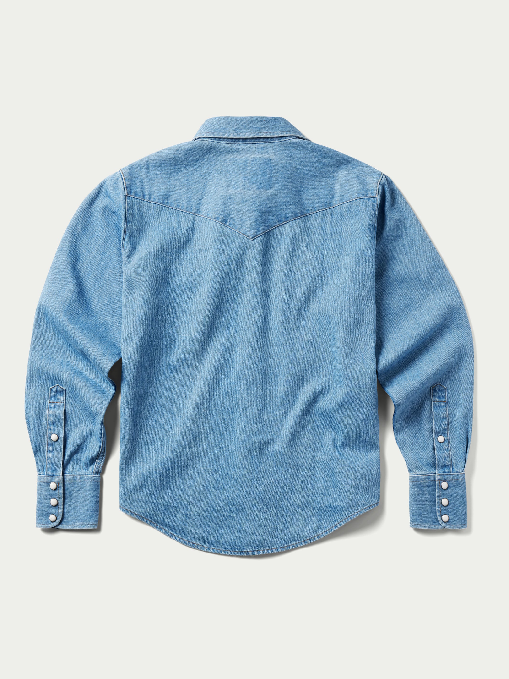 Women's Western Denim Pearl Snap - Image 11
