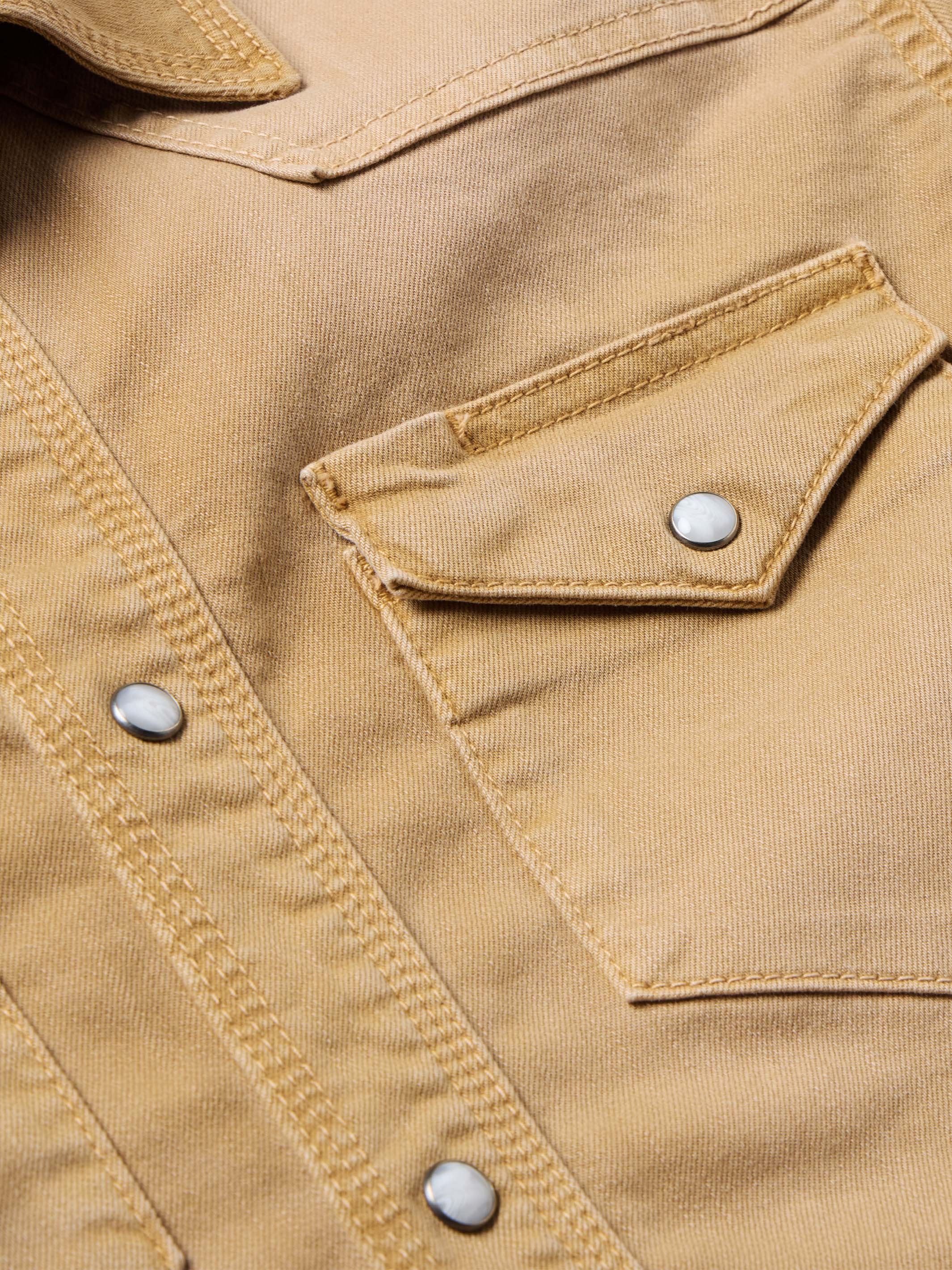 Women's Western Denim Snap Shirt - Image 10