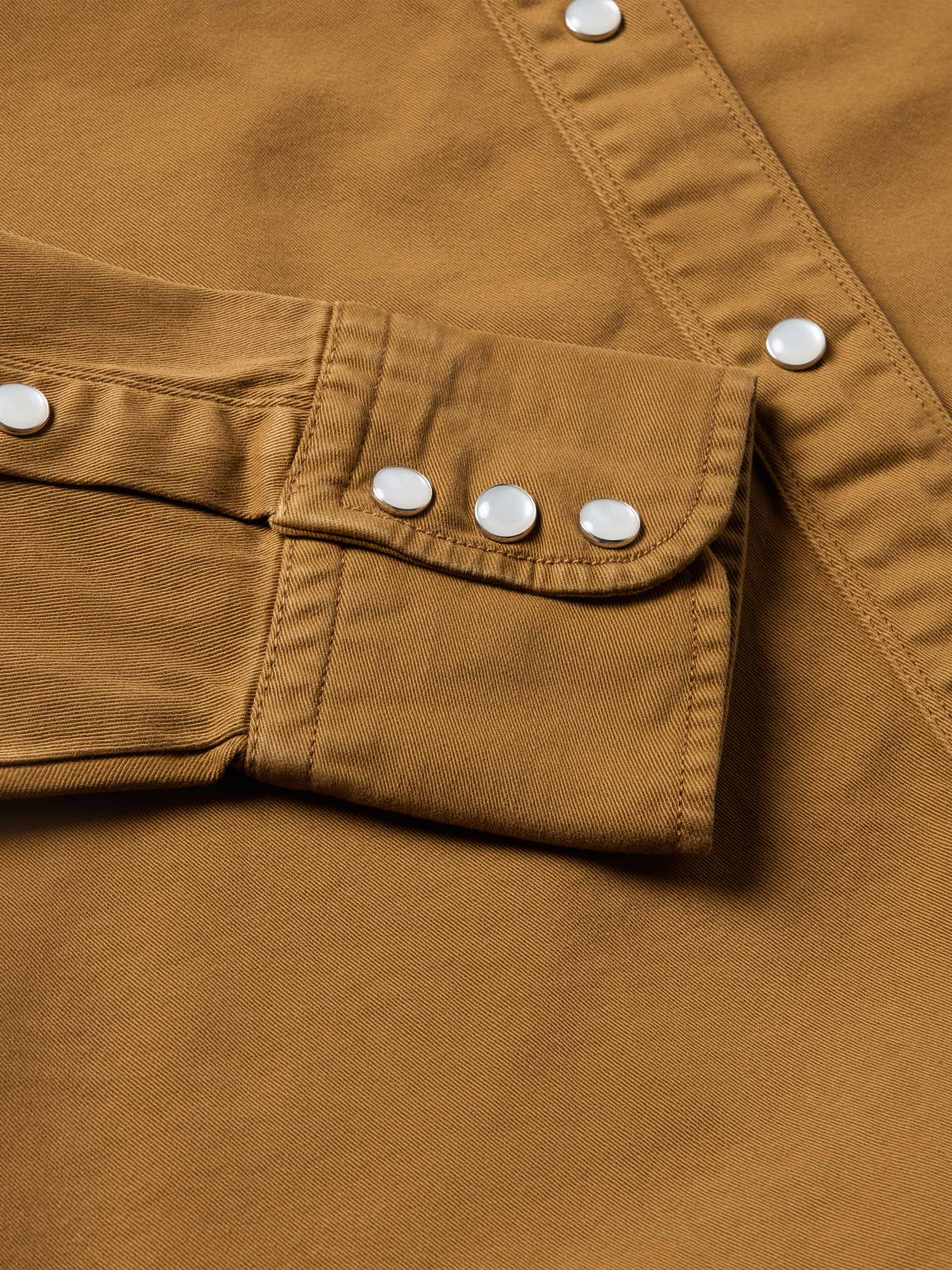Women's Western Denim Snap Shirt - Image 6