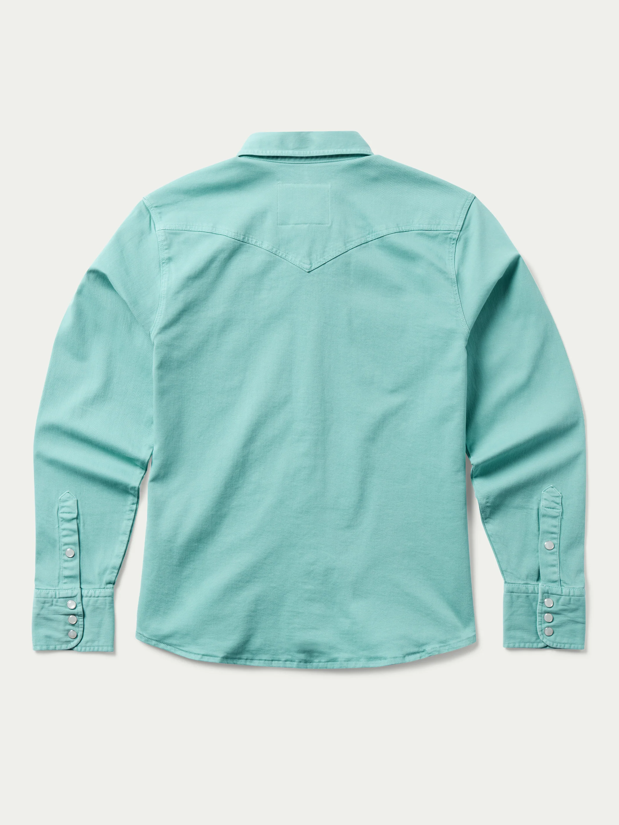 Women's Western Denim Snap Shirt - Image 4