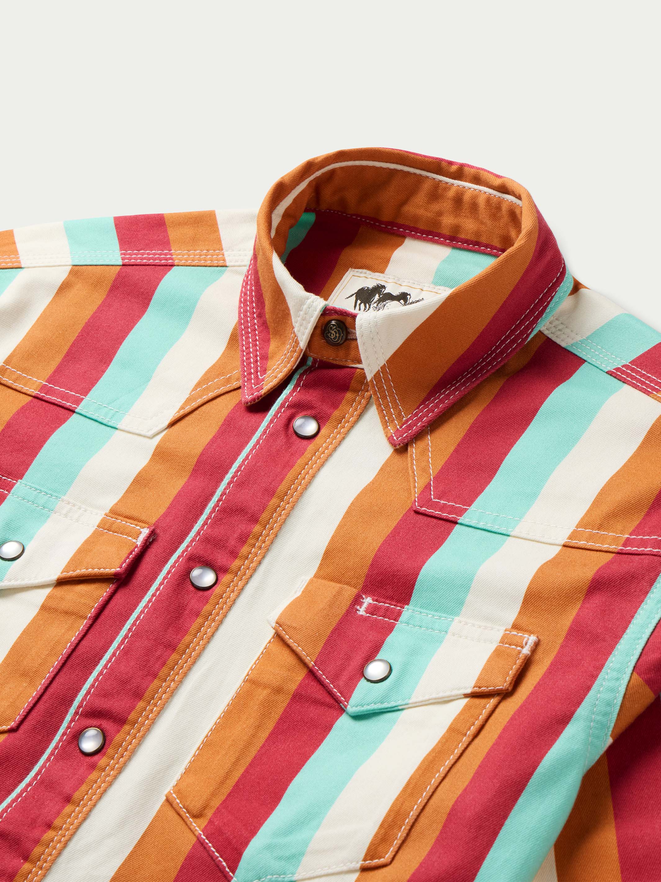 Women's Western Stretch Snap Shirt - Image 13