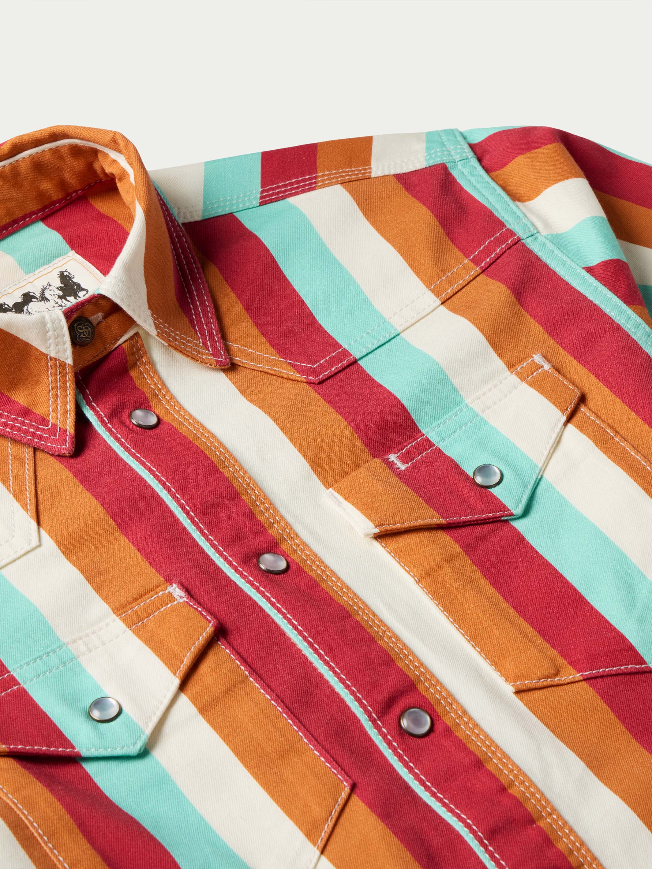 Women's Western Stretch Snap Shirt - Image 16