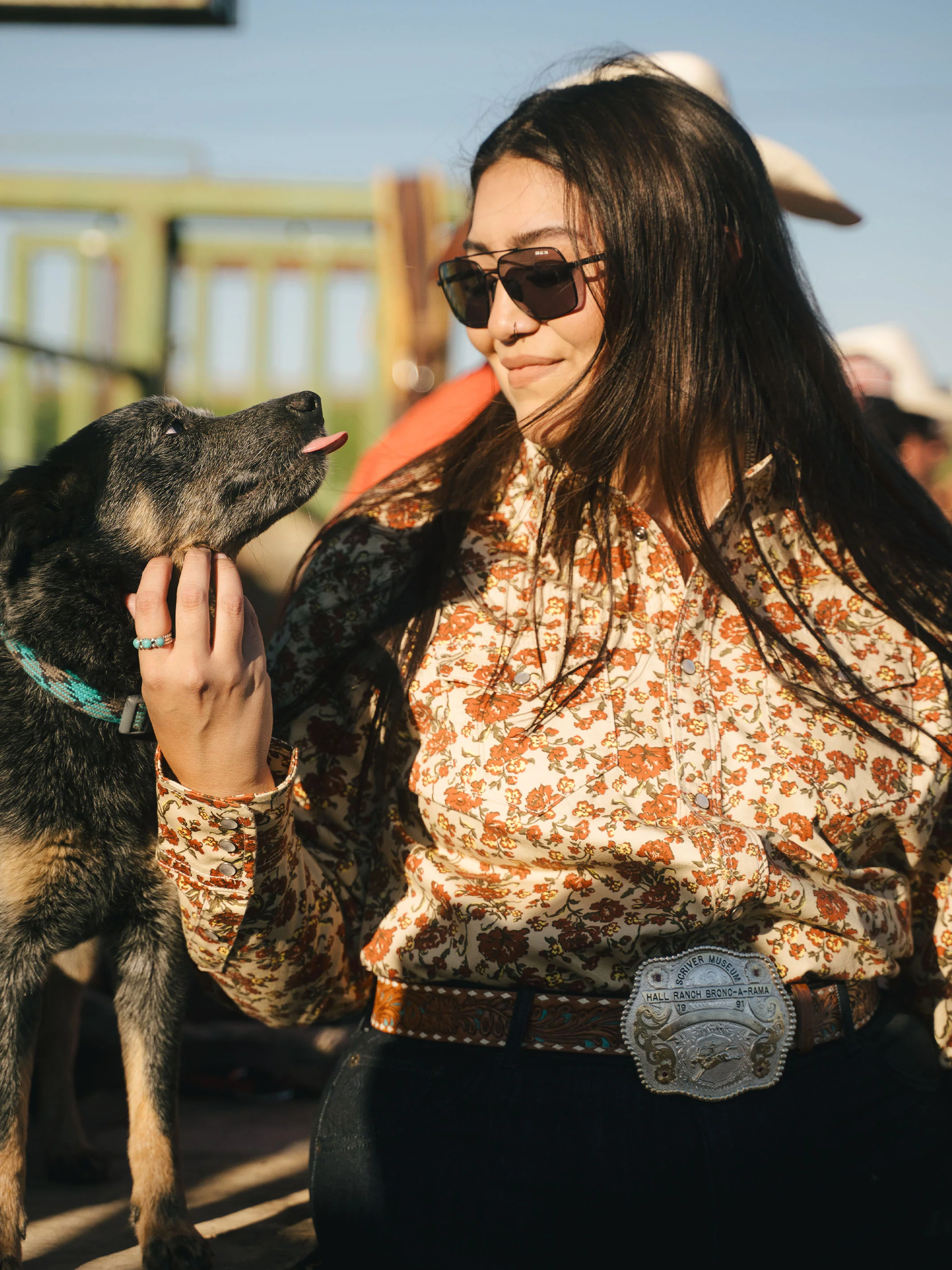 Women's Western Stretch Snap Shirt - Image 3