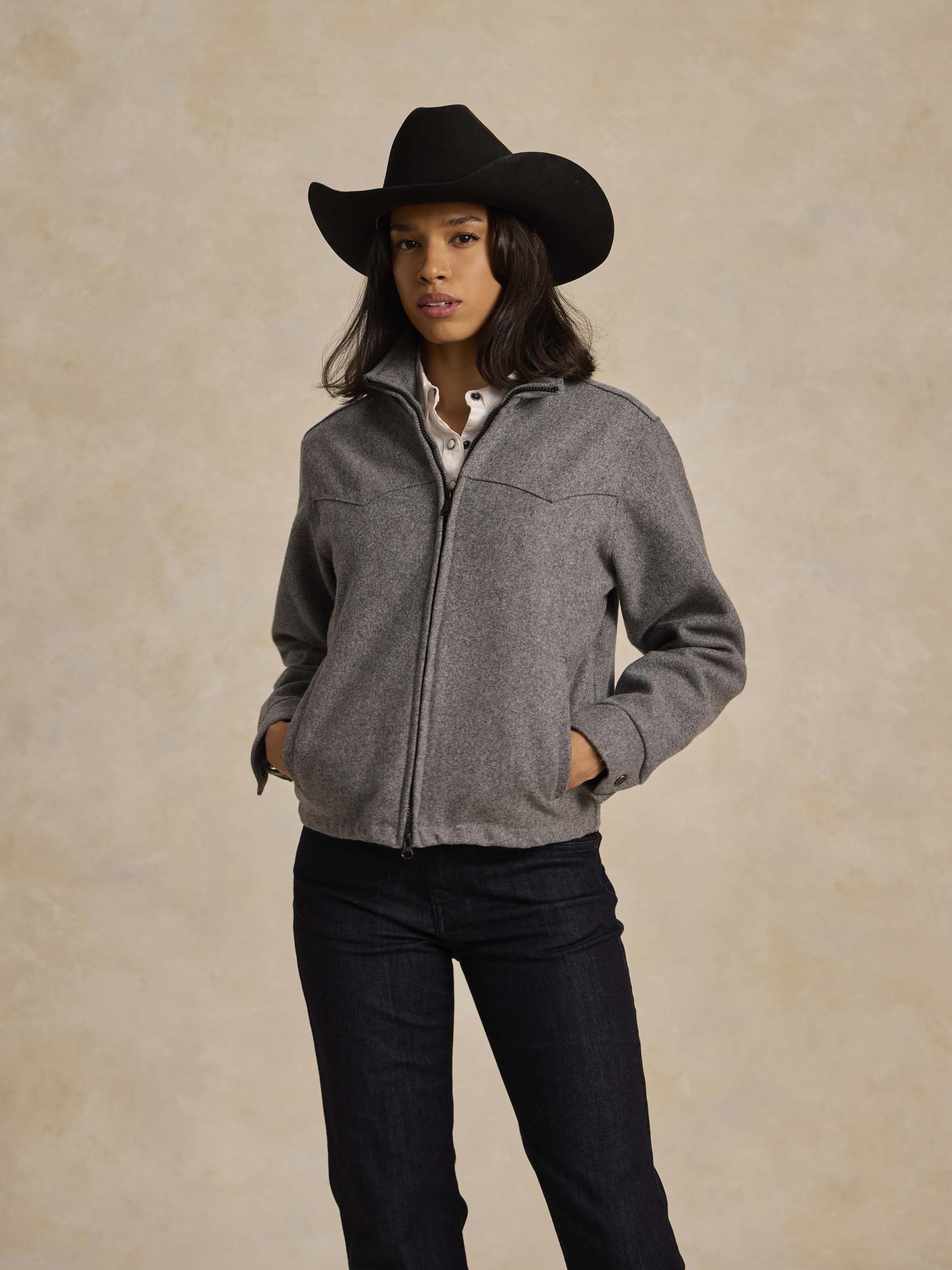 Women's Wool Arena Jacket - Image 3