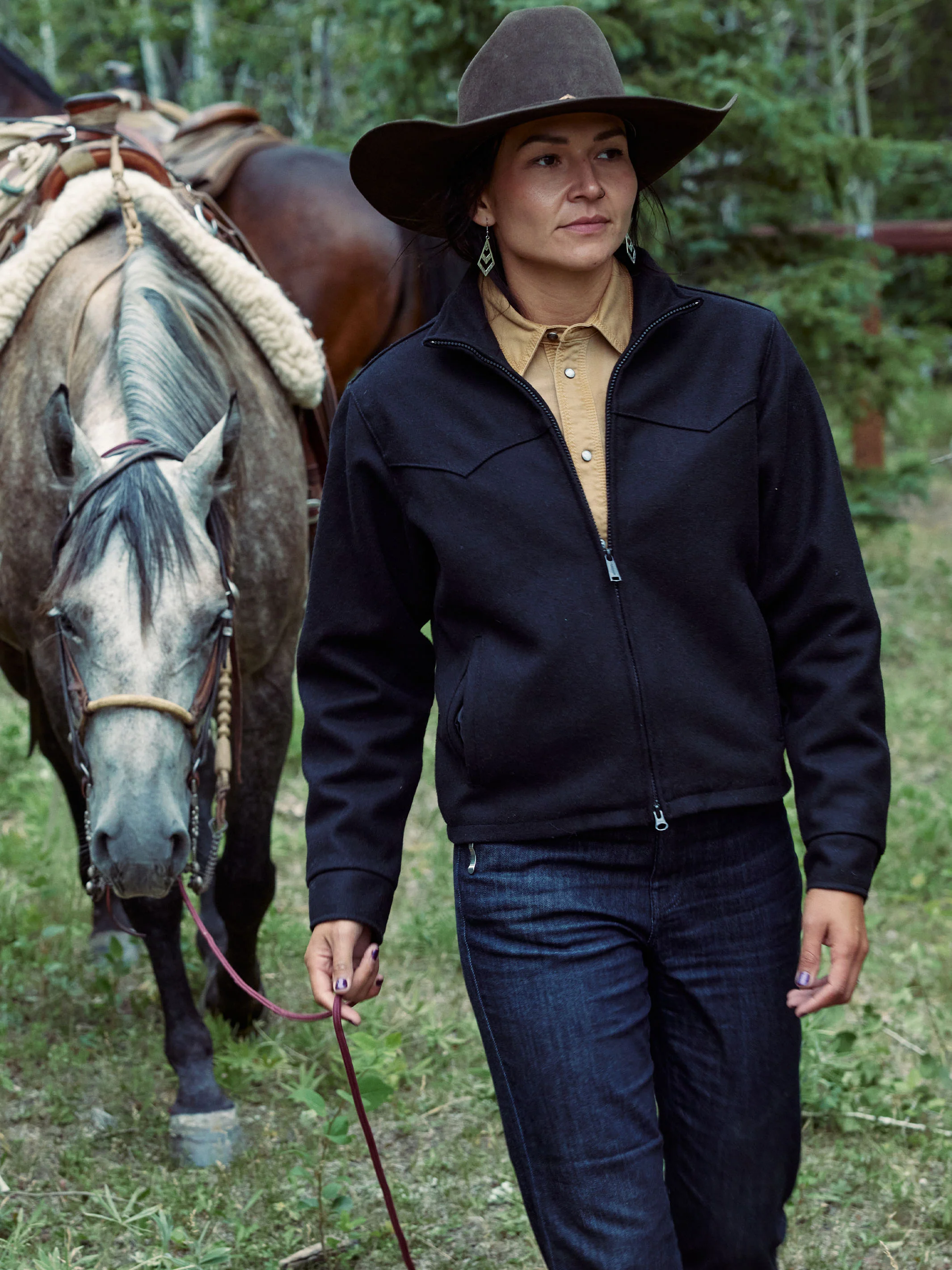 Women's Wool Arena Jacket - Image 3