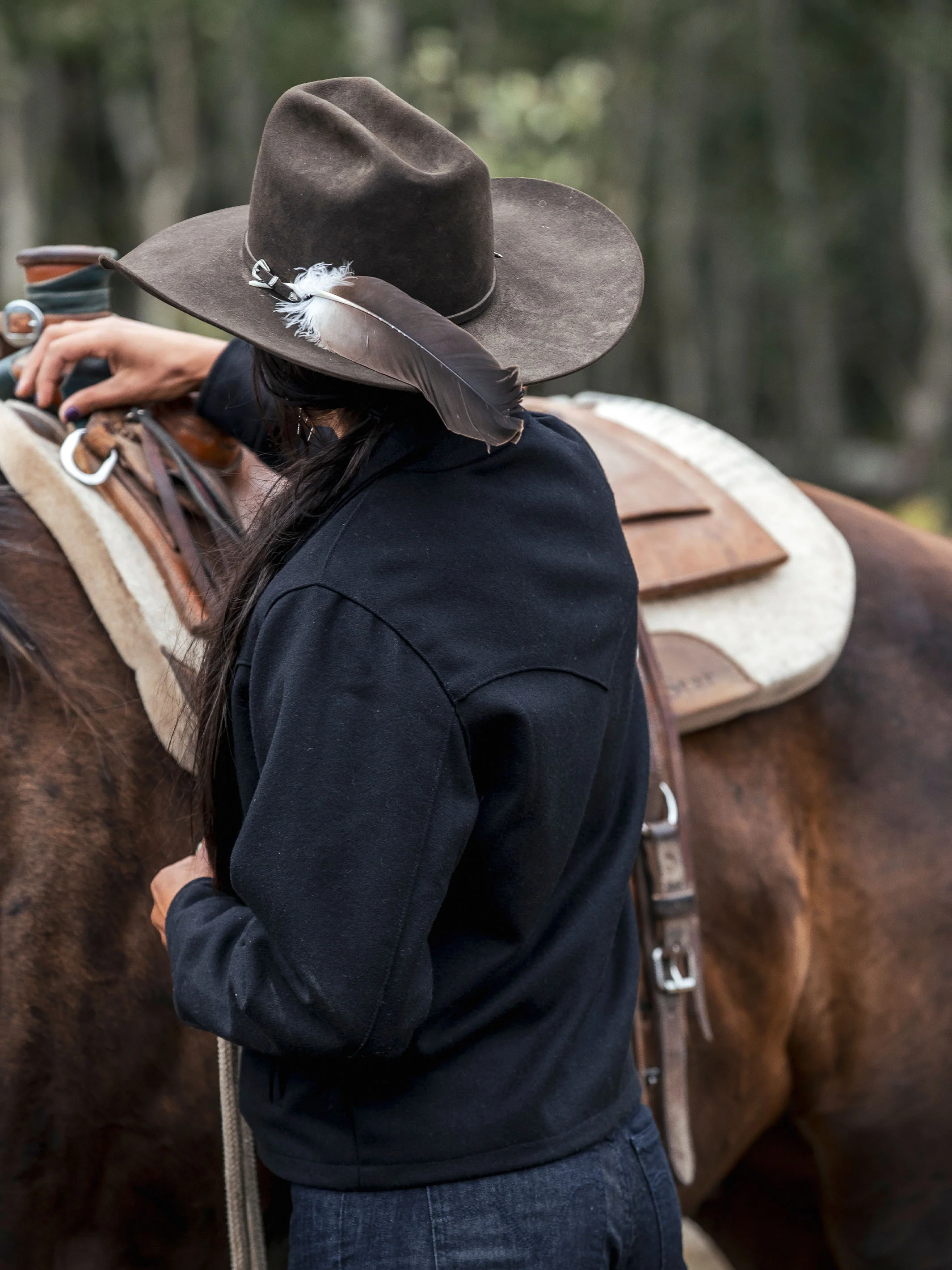 Women's Wool Arena Jacket - Image 4