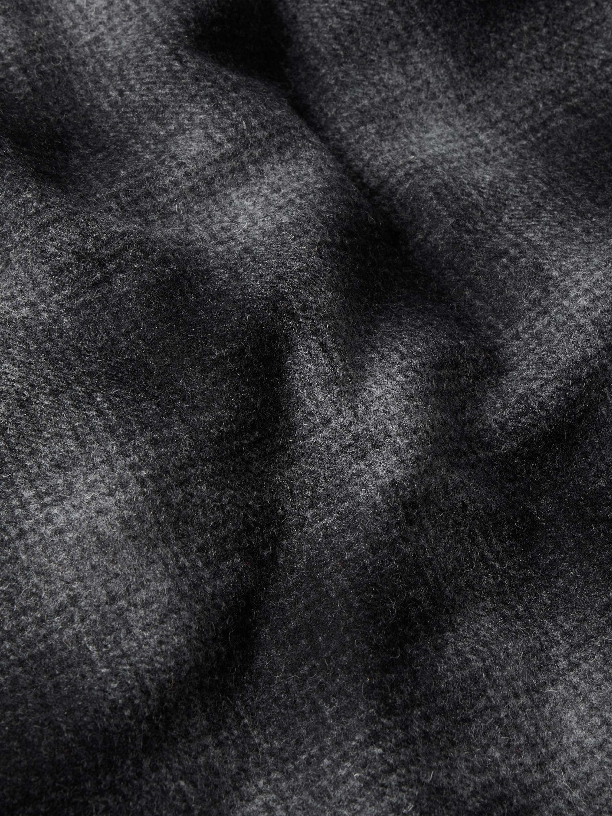 Wool Coat With Shearling Collar - Image 16