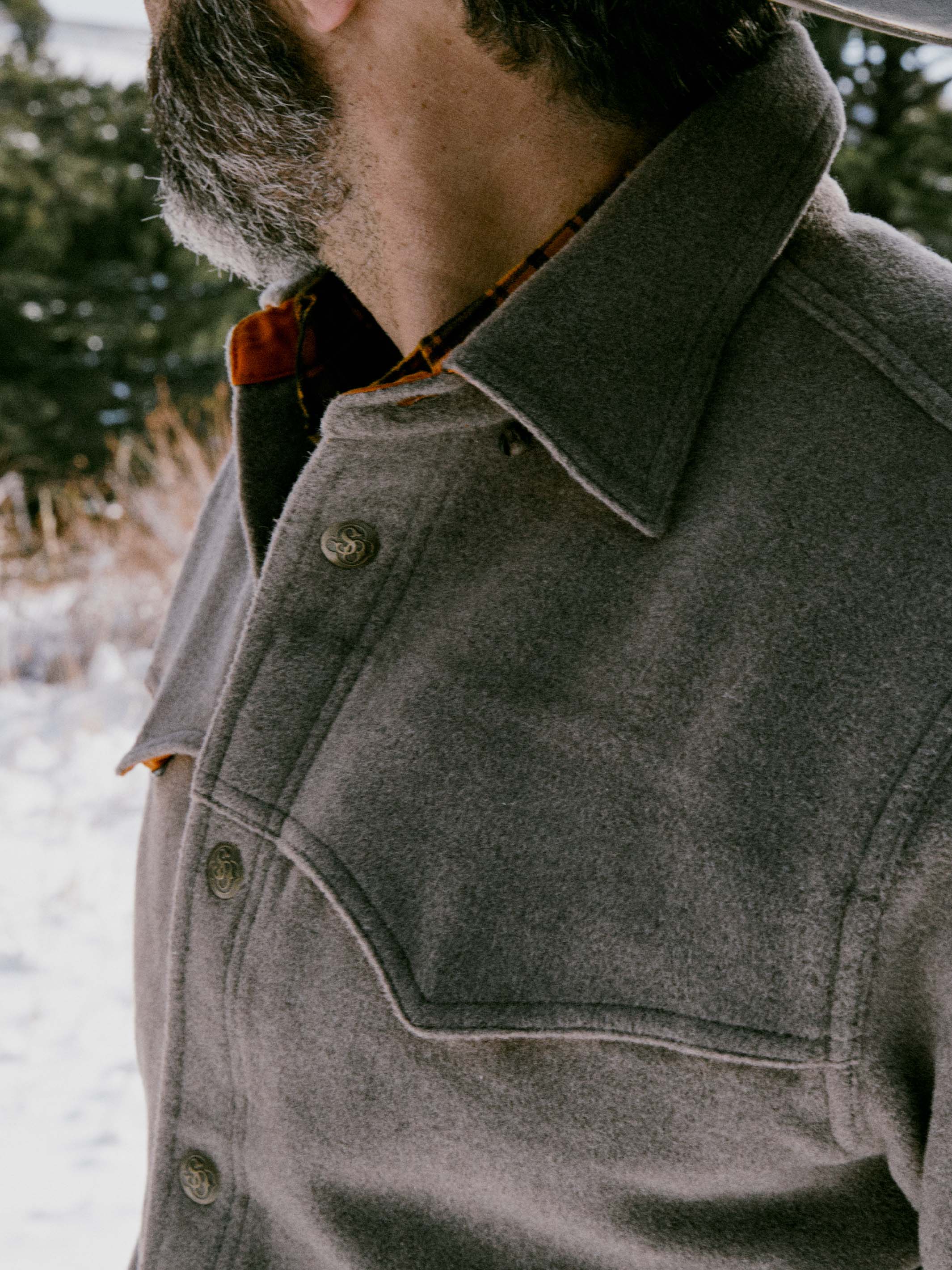 Wool Overshirt - Image 6