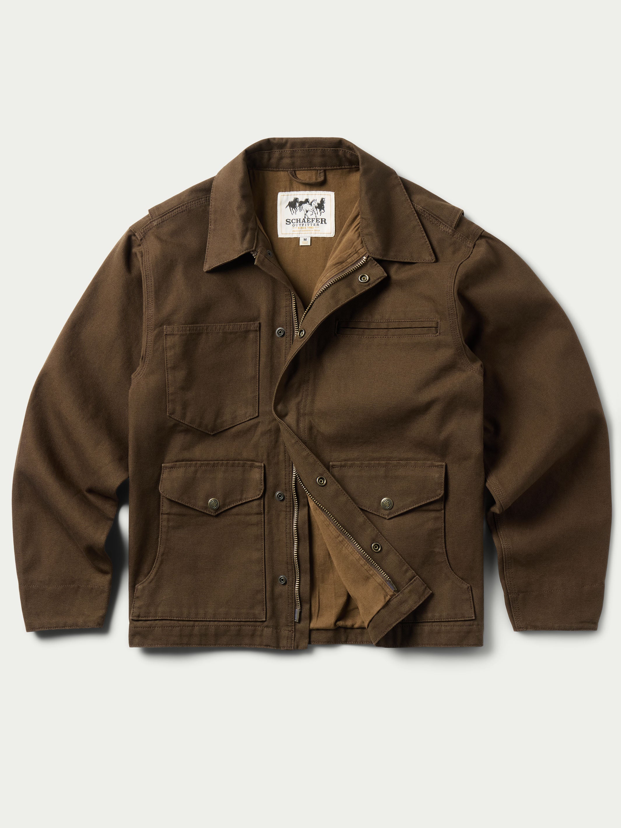 Zip Canvas Jacket