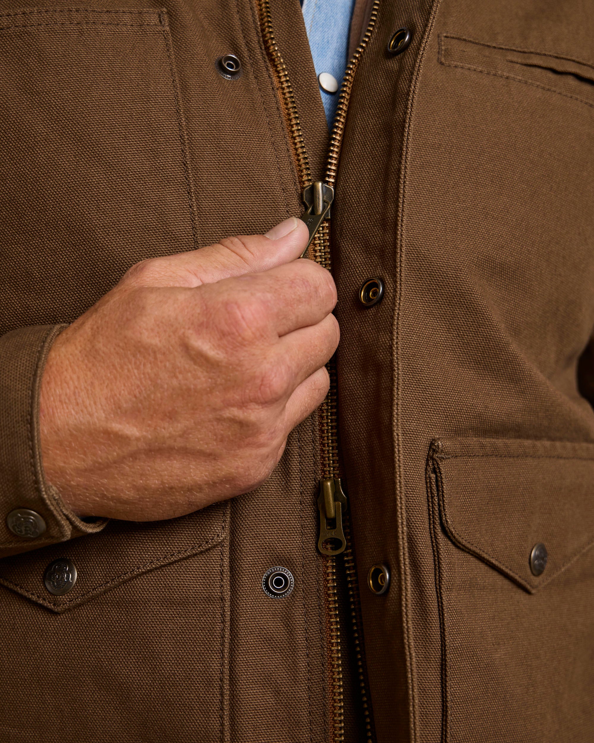 Zip Canvas Jacket - Image 11