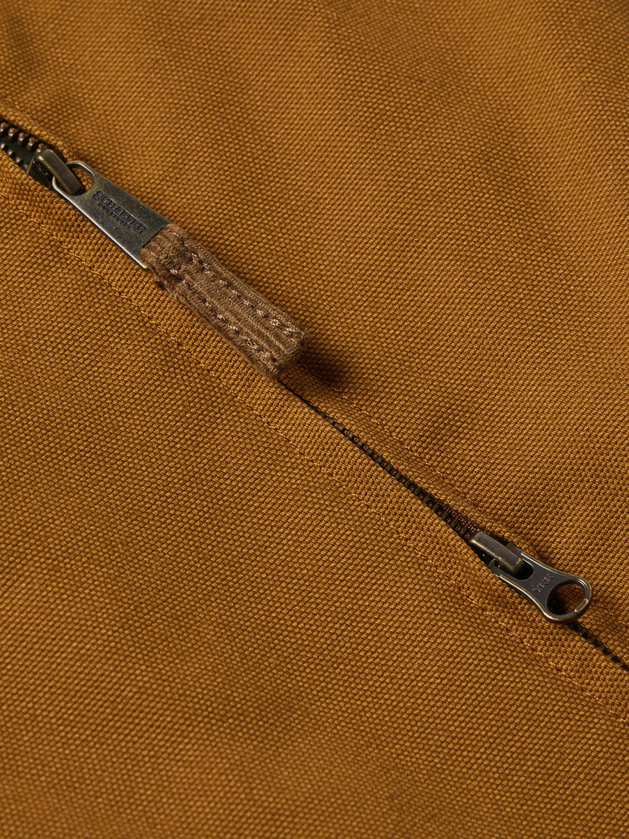 Zip Canvas Vest With Sherpa Lining - Image 11